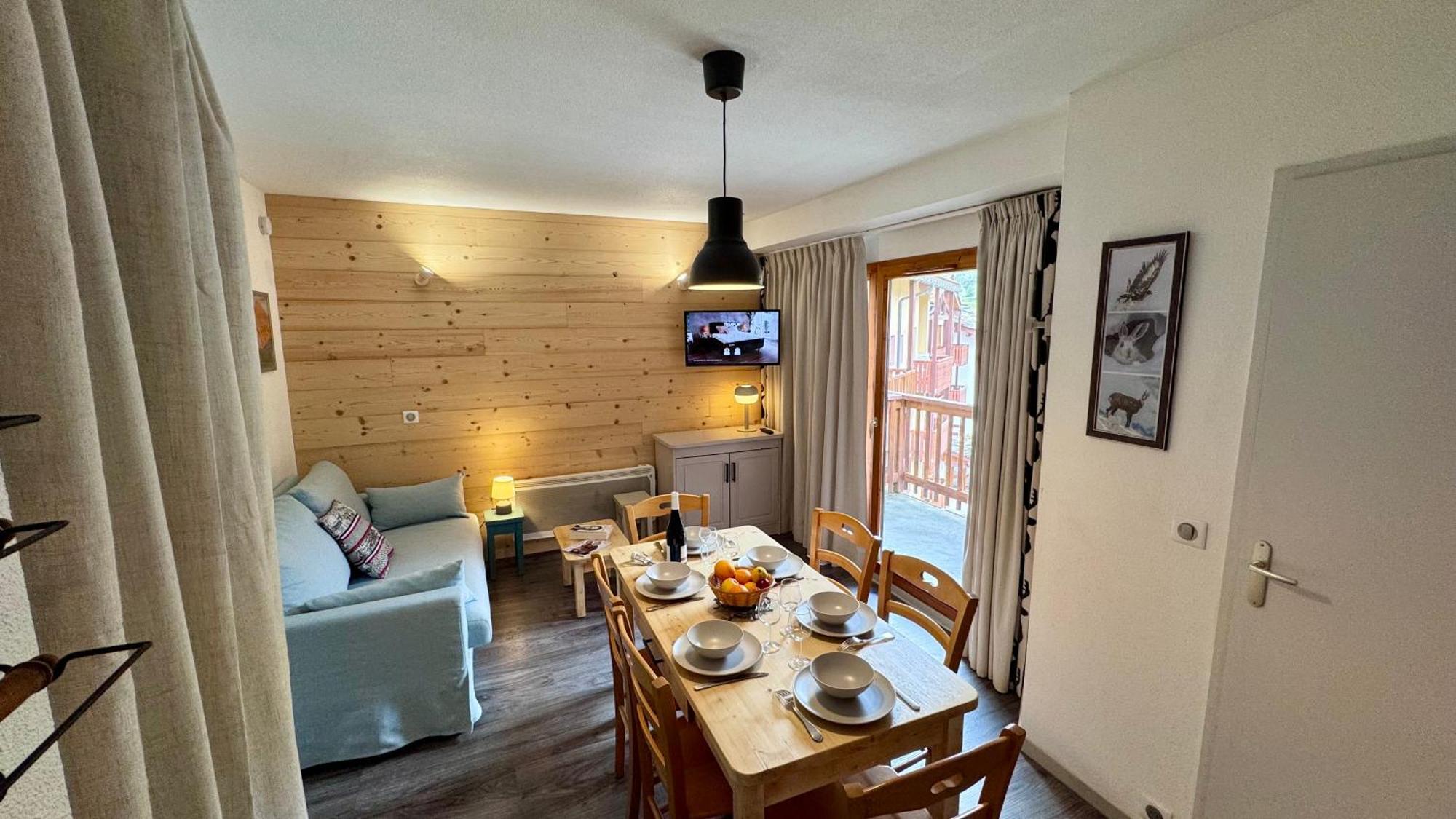 Aux Portes Du Parc National De La Vanoise Appartement Termignon Val Cenis Avec Wifi Dış mekan fotoğraf
